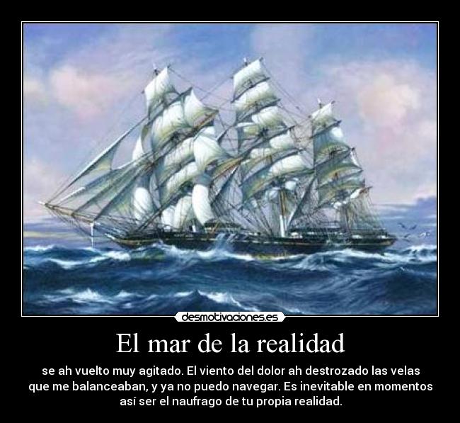 El mar de la realidad -