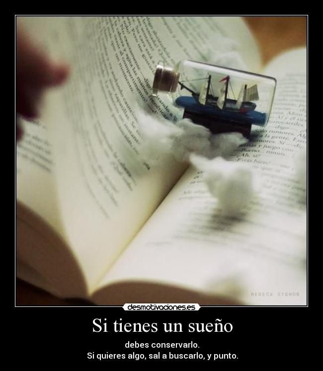 Si tienes un sueño -