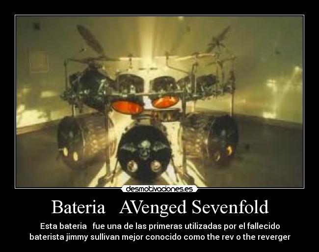 Bateria   AVenged Sevenfold - 