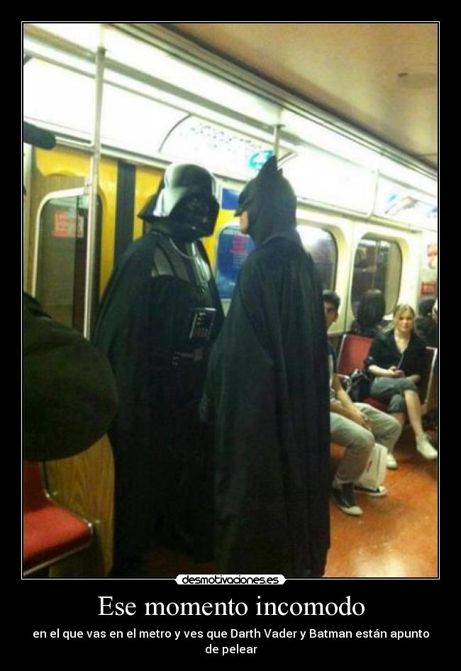 Ese momento incomodo -