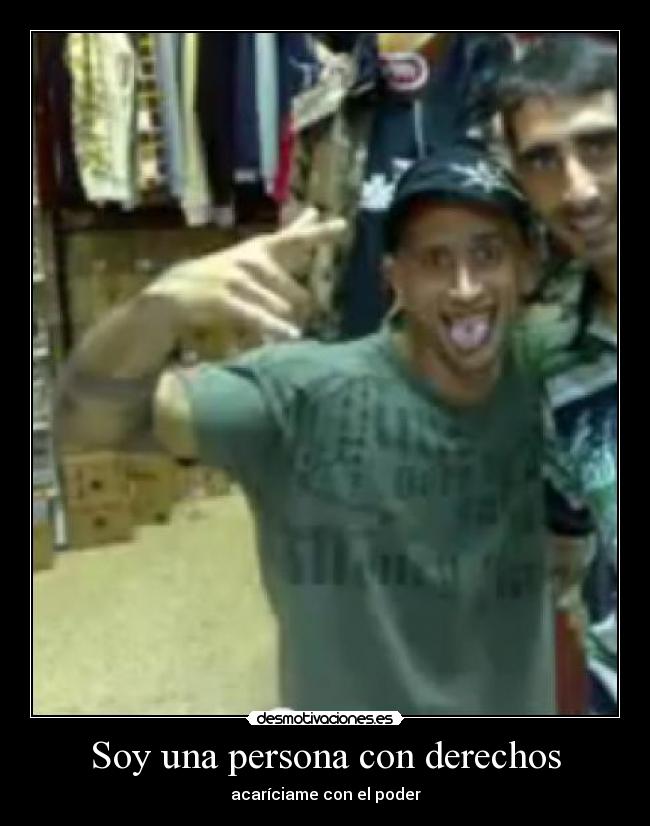 Soy una persona con derechos -