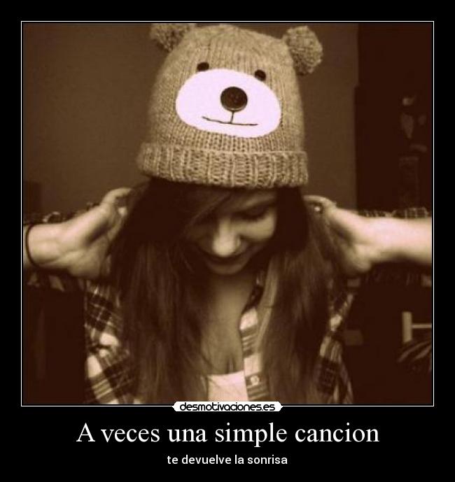 A veces una simple cancion - 