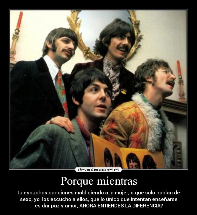 carteles the beatles desmotivaciones