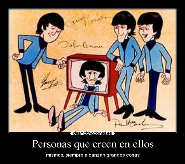 Personas que creen en ellos - mismos, siempre alcanzan grandes cosas