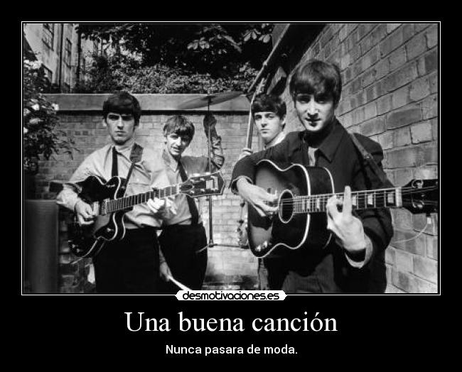 Una buena canción - 