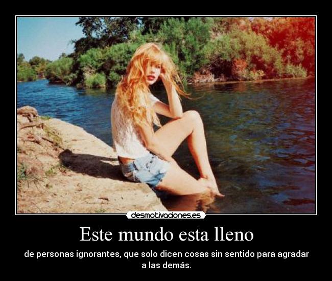 Este mundo esta lleno - 