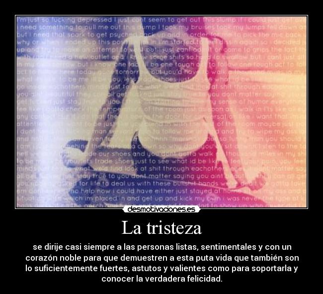 La tristeza - 