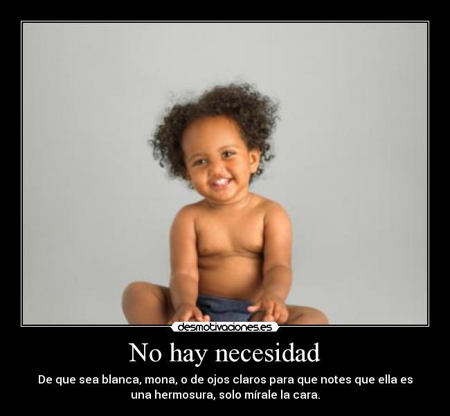 No hay necesidad - 
