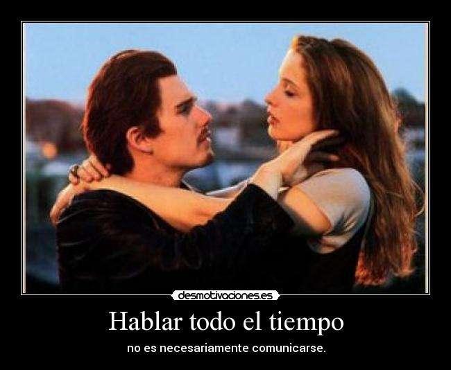 Hablar todo el tiempo -