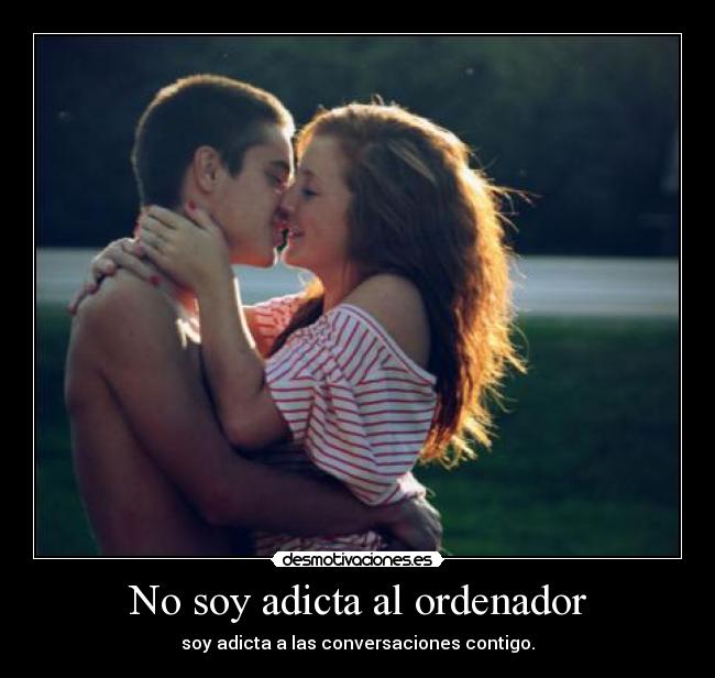 No soy adicta al ordenador -