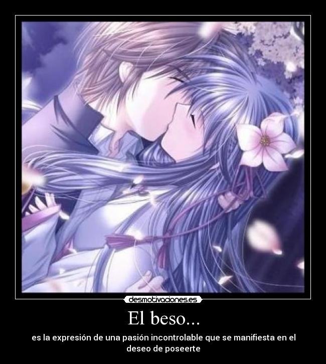El beso... -