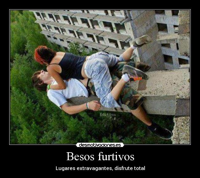 carteles besos besos extravagantes miguel352 desmotivaciones