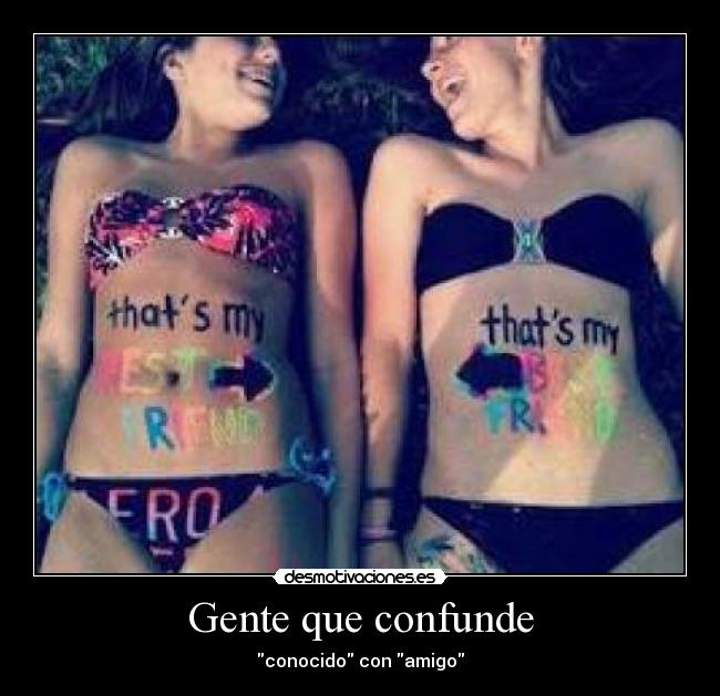 Gente que confunde - 