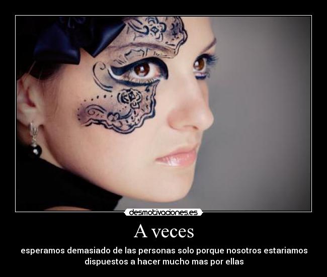 A veces -