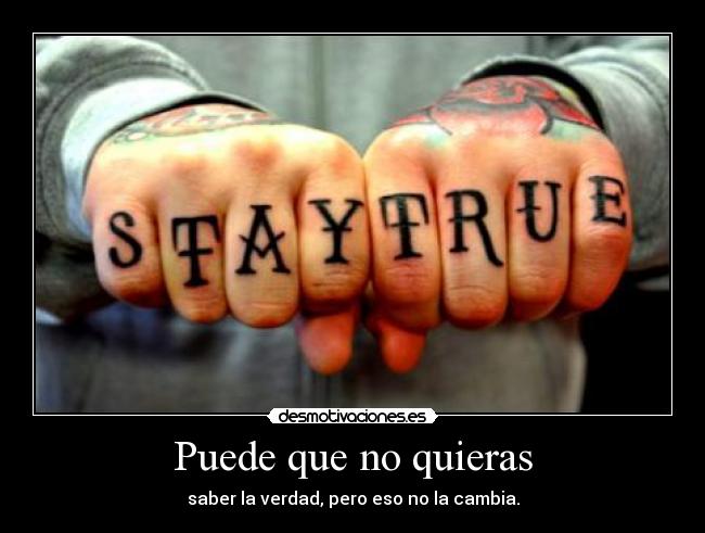 Puede que no quieras -