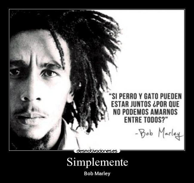 Simplemente - Bob Marley