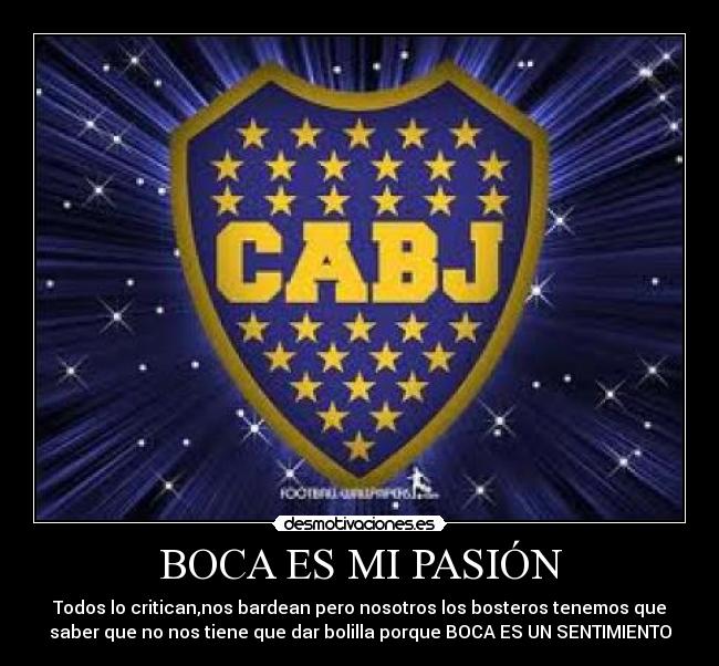 BOCA ES MI PASIÓN -