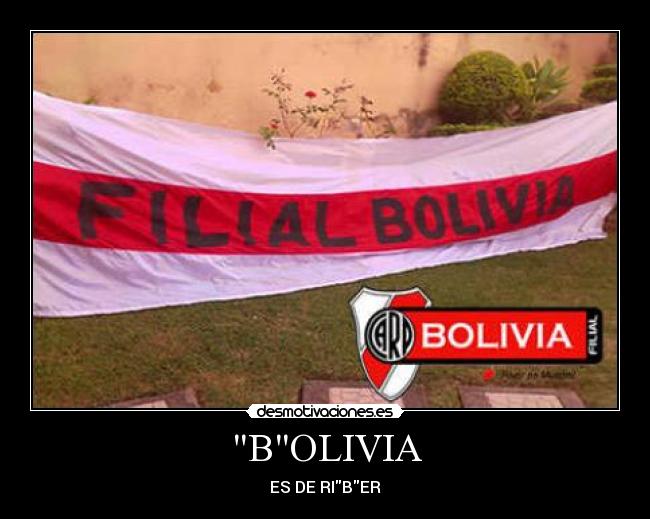 BOLIVIA - ES DE RIBER
