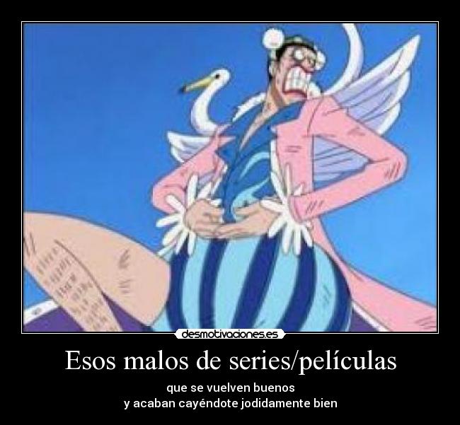 Esos malos de series/películas -