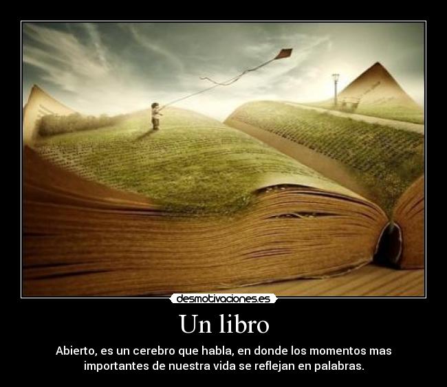 Un libro -
