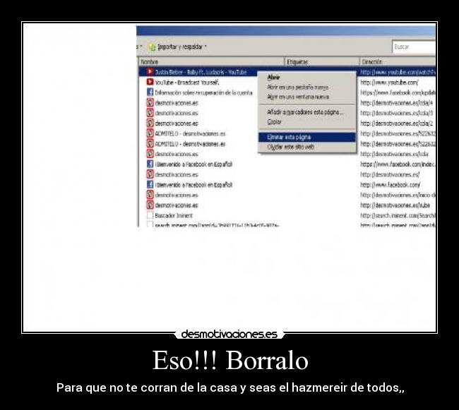carteles eso borralo corran casa hazmereir todos desmotivaciones