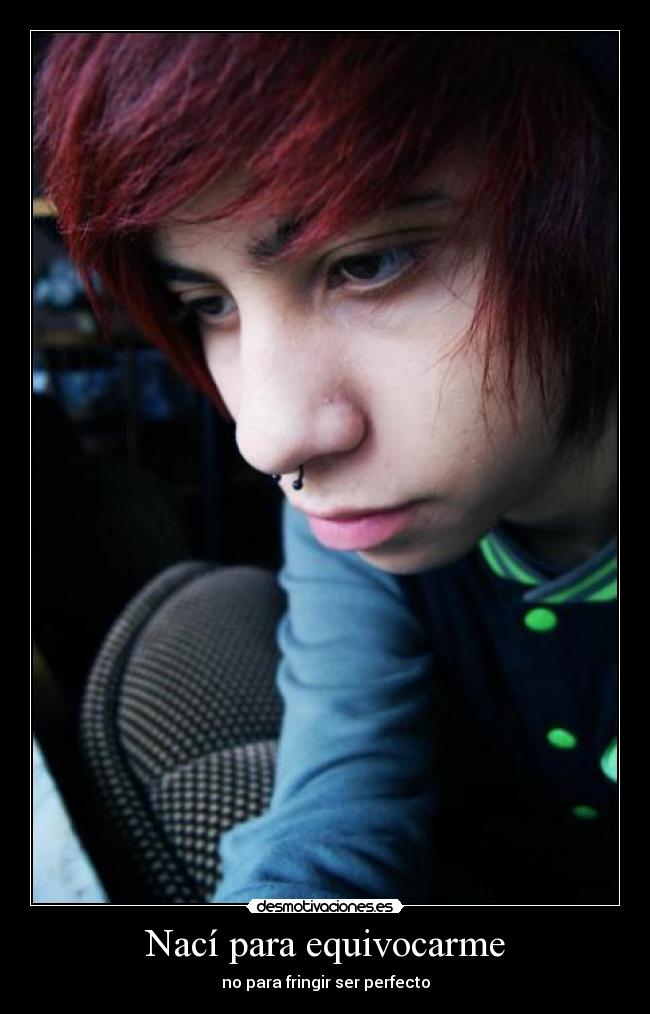 Nací para equivocarme - 