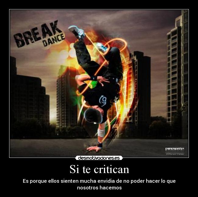 Si te critican -