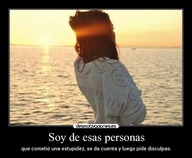 Soy de esas personas - 