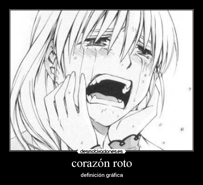 corazón roto -