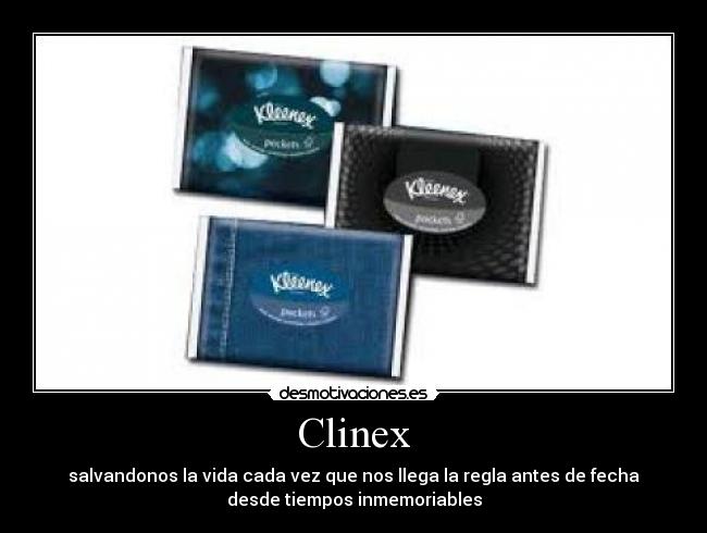 carteles clinex desmotivaciones