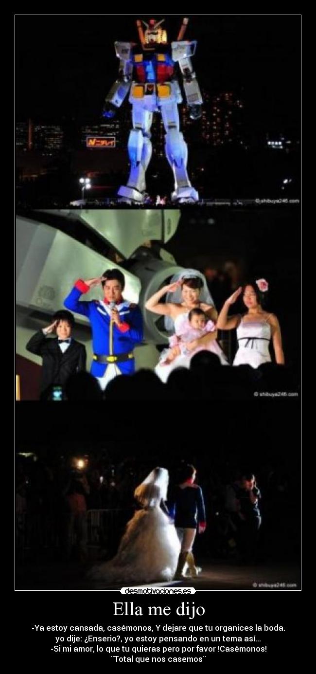 carteles casamiento amor carino boda anime manga matrimonio suerte desmotivaciones