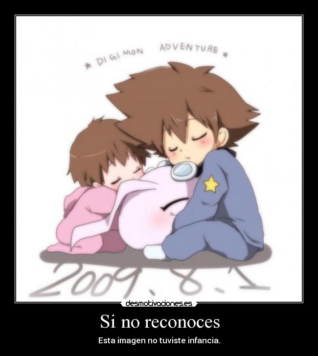 carteles digimon desmotivaciones