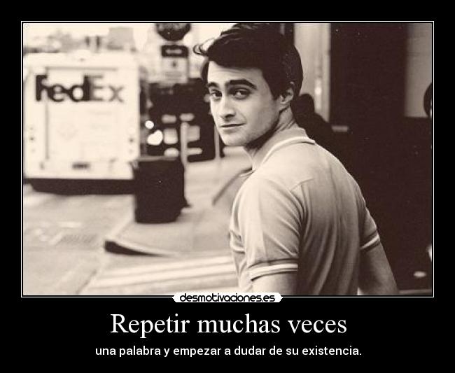 Repetir muchas veces - 