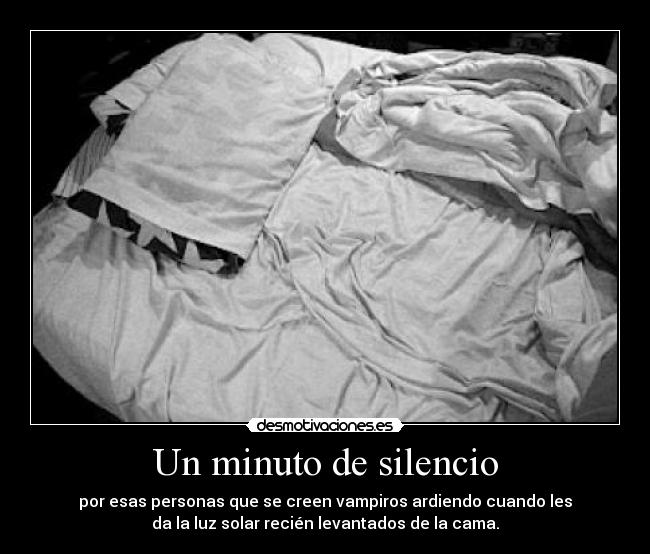 Un minuto de silencio - 