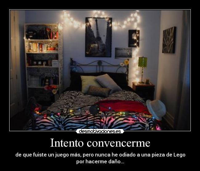 Intento convencerme -