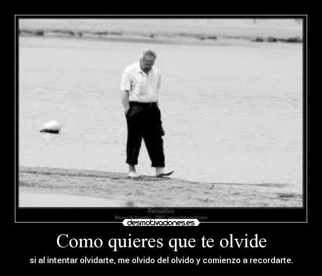 carteles olvido desmotivaciones