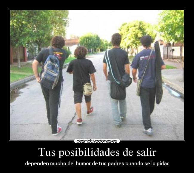 Tus posibilidades de salir - 