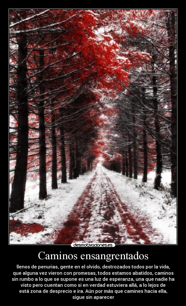 Caminos ensangrentados - 