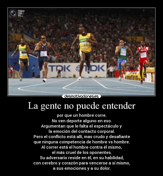 carteles love running desmotivaciones