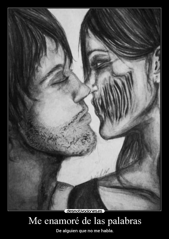 Me enamoré de las palabras -