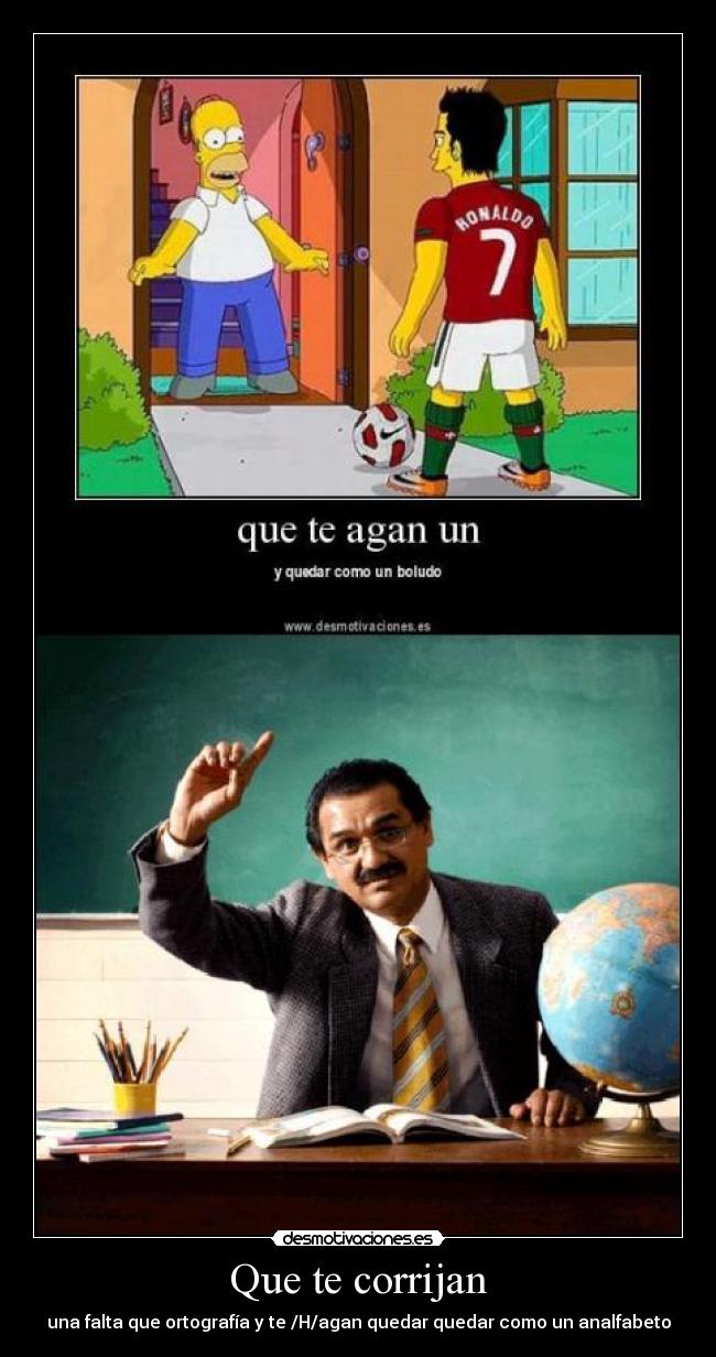 Que te corrijan - 