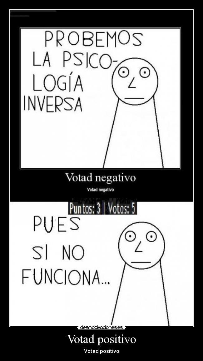 Votad positivo - 