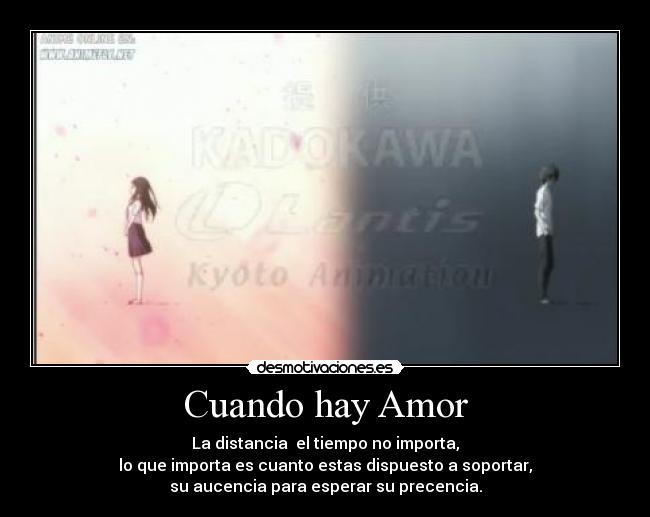 Cuando hay Amor -