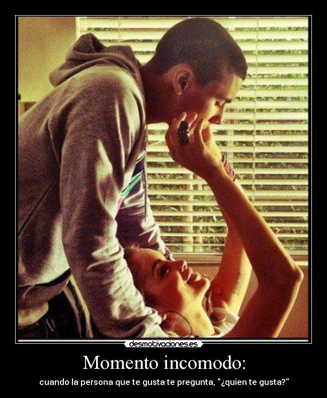 Momento incomodo: -