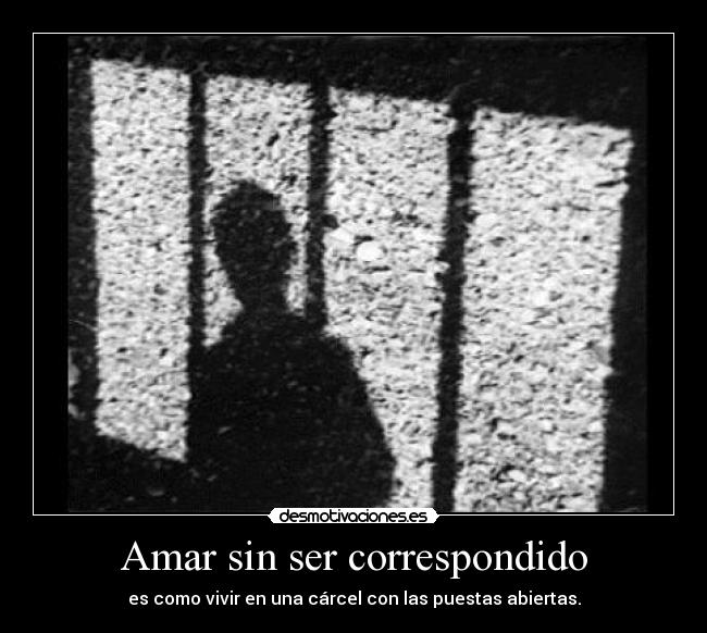 Amar sin ser correspondido -
