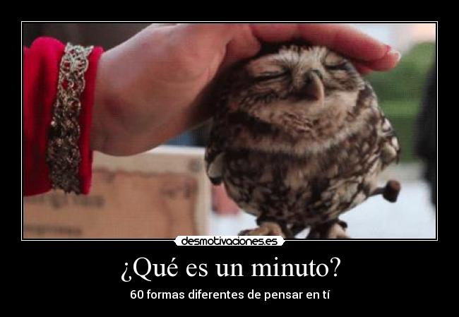 ¿Qué es un minuto? - 