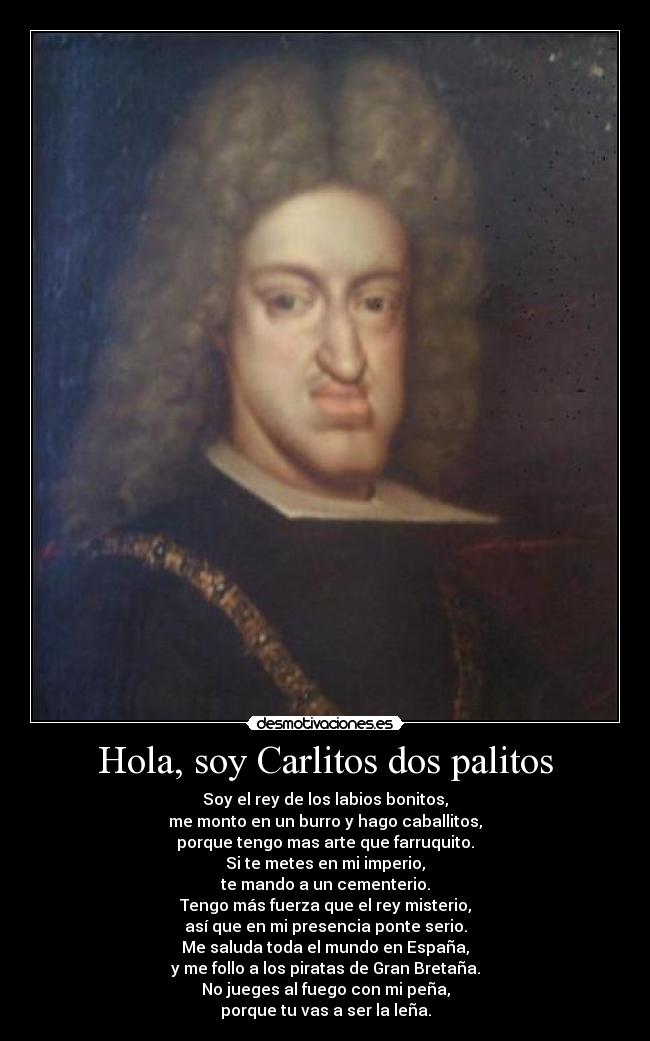 Hola, soy Carlitos dos palitos - 