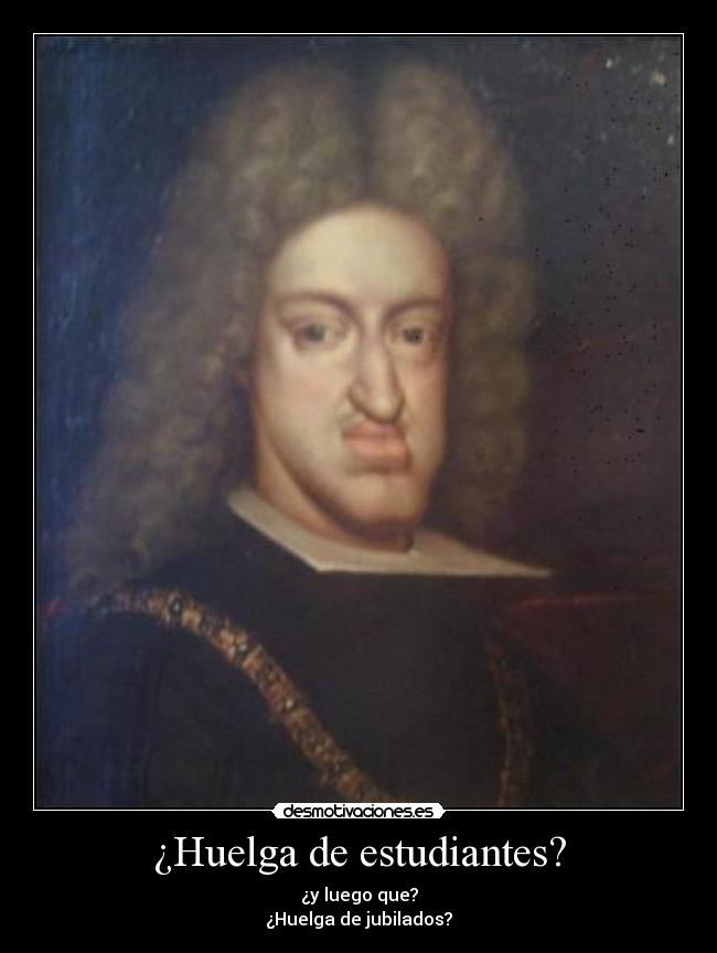¿Huelga de estudiantes? -
