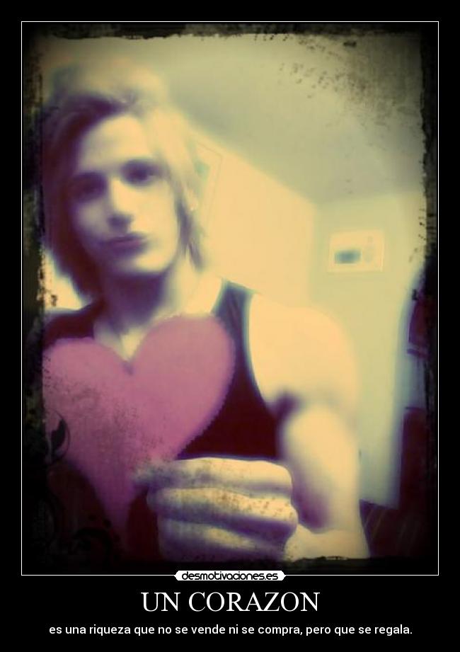 carteles corazon corazon desmotivaciones