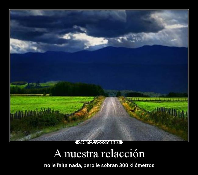 A nuestra relacción - 